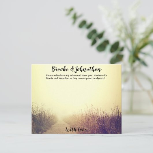 4,25 x 5,5 Conseils Carte Sunrise Pathway Chemin (Debout devant)