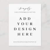 4,25 x 5,5-inch Kaarten afdrukken (Achterkant)