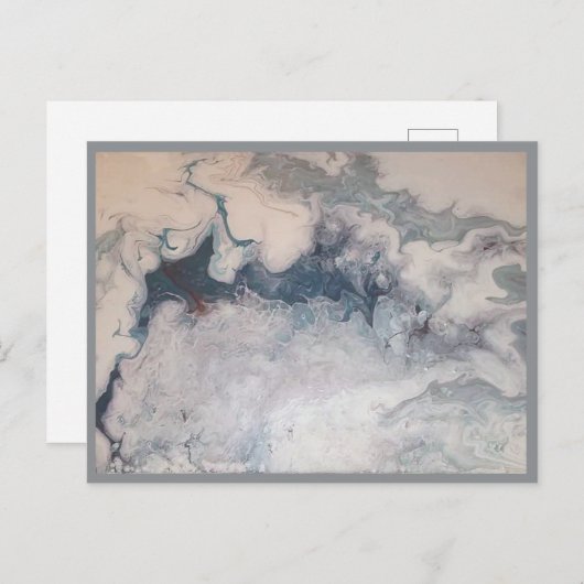 4,25" x 5,6" carte postale standard par art par (Devant / Derrière)