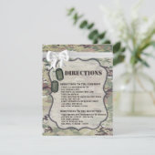 4.25x5.5 Carte de direction Armée de l'Air  OCP Ca (Debout devant)