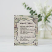 4.25x5.5 Carte de direction Armée de terre Force a (Debout devant)