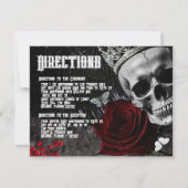 4.25x5.5 Carte de direction Haunting Adeline Zade  (Devant)