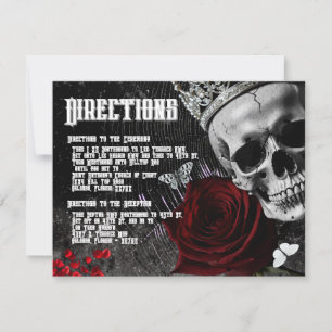 4.25x5.5 Carte de direction Haunting Adeline Zade 