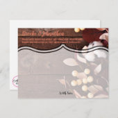 4,25x5,5 Conseils Carte Branche de coton sur la ru (Devant / Derrière)