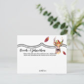 4.25x5.5 Conseils carte cerf de boho Buck Head Bro (Debout devant)