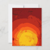 4.25x5.5 Directiekaart Afrikaanse Safari Giraffe S Kaart (Achterkant)