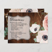 4.25x5.5 Richting Kaart Geometrische Landschuur Wo (Voorkant / Achterkant)