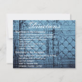 4.25x5.5 Richting Kaart Rustiek Tin Comité Plafond (Voorkant)