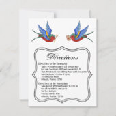 4.25x5.5 Richting Kaart Traditional Bird Tattoo SP (Voorkant)