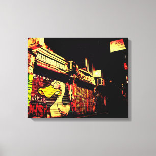 4/3 uur canvas afdruk