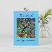 4,5-inch x 6,25-inch flat-panelbeeldscherm met dan bedankkaart (Staand voorkant)