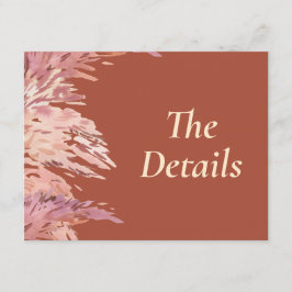 4.5 x 5.5 Weddenschap - Details invoegen Informatiekaartje