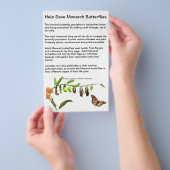 4,5" x 5,6" Flyer Papier (Hand)