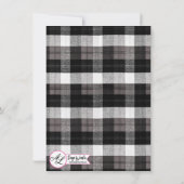 4,5 x 6,25 Carte de remerciements XMAS Truck Chris (Dos)