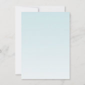 4,5 x 6,25 Fleur tropicale Carte de remerciements (Dos)