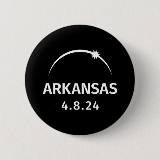 4.8.24 Zonsverduistering Arkansas Ronde Button 5,7 Cm