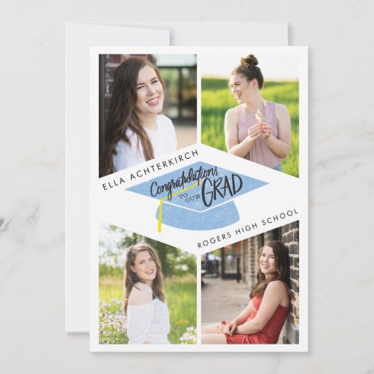 4 Aankondiging en uitnodiging van de Graduation Ca (Voorkant)