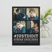 4 Aankondiging van foto-Afstuderen installeren (Staand voorkant)