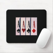 4 Aces Mousepad Muismat (Met muis)