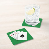 4 Aces Onderzetter set (Insitu)