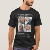 4 Afbeelding Memorial Funeral T-shirt (Voorkant)