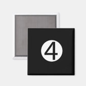 4 aimant (Recto/Verso)