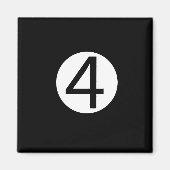 4 aimant (Devant)