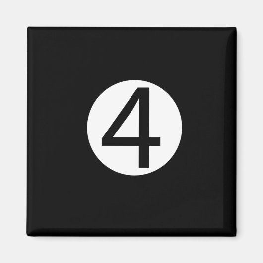 4 aimant (Devant)
