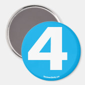 4 aimants (Recto/Verso)