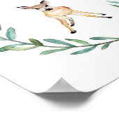 4 Animaux de la forêt et affiche de couronnes (Coin)