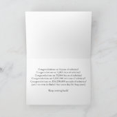 4 ans carte d'anniversaire/anniversaire de (Intérieur)