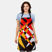 4 ans Tablier d'art tribal personnalisé (Porté)