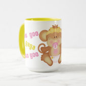 #4 Baby shower Cadeau Combo Mug (Devant gauche)
