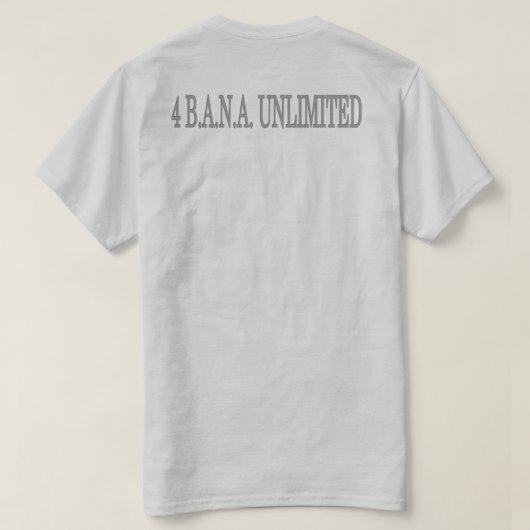4 Banau ZG2 T-shirt (Design achterkant)