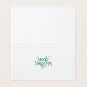 4 BIRDS Folded Card (Inside Unfolded)