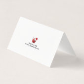 4 BIRDS Folded Card (Back)