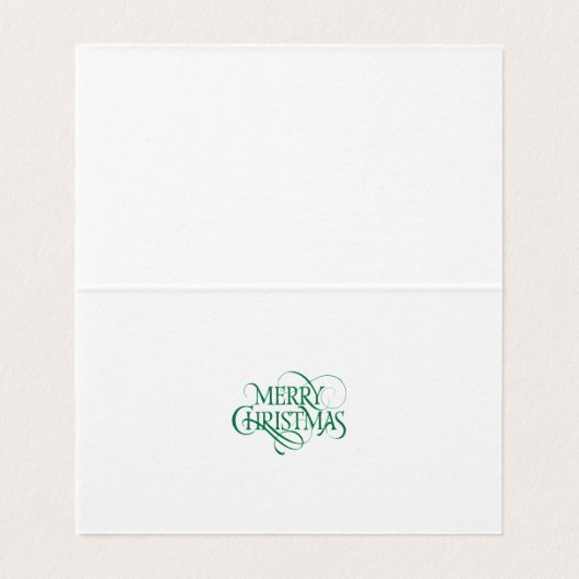 4 BIRDS Folded Card Kaart (Binnenkant ongevouwen)