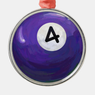 4-bits metalen ornament