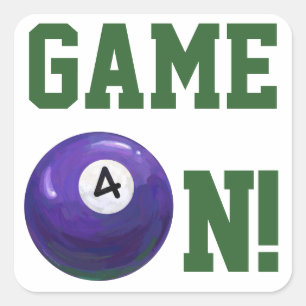 4-bits vierkante sticker