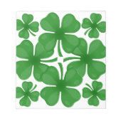 4 bladklaver notitieblok (Voorkant)