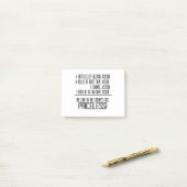 4 Bleekflesjes: $20.00 4 rollen tapes: Post-it® Notes (Op bureau)