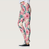 #4 Bloemen patroon Leggings (Links)