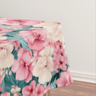#4 Bloemen patroon Tafelkleed