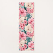 #4 Bloemen Patroon Yoga Mat (Voorkant)