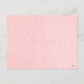 4 cartes de Valentines de petit gâteau de Kawaii (Dos)