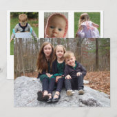 4 Cartes photos pour chaque occasion (Devant / Derrière)