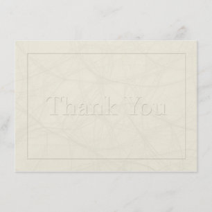 4 cartes plates simples de Merci de sympathie
