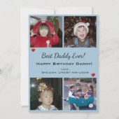 4 Collage de photos Bonne carte d'anniversaire pou (Devant)