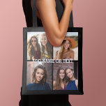 4 Collage photo - CHOISISSEZ VOTRE COULEUR ARRIÈRE<br><div class="desc">Utilisez quatre photos carrés pour créer un cadeau unique et personnel. Ou vous pouvez garder le chiot hipster et faire un gardien branché. Si vous avez besoin d'ajuster les images,  cliquez sur l'outil personnaliser pour apporter des modifications.</div>
