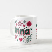 4 Color Anna 2 Koffiemok (Voorkant links)